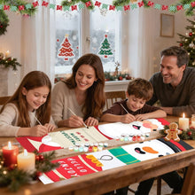 Load image into Gallery viewer, Paint by Numbers Front Door Hanging Banners - Snowman Joy