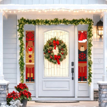 Load image into Gallery viewer, Paint by Numbers Front Door Hanging Banners - Rudolph's Friend