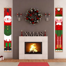 Load image into Gallery viewer, Paint by Numbers Front Door Hanging Banners - Elf Squad