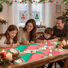 Load image into Gallery viewer, Paint by Numbers Front Door Hanging Banners - Little Christmas Gnomes