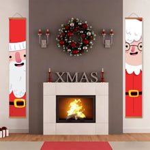 Load image into Gallery viewer, Paint by Numbers Front Door Hanging Banners - Winter Smiles