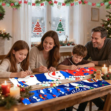 Load image into Gallery viewer, Paint by Numbers Front Door Hanging Banners - Jolly Frosty