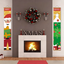 Load image into Gallery viewer, Paint by Numbers Front Door Hanging Banners - Christmas Tree Magic