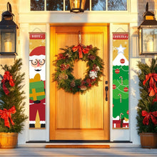 Load image into Gallery viewer, Paint by Numbers Front Door Hanging Banners - Christmas Tree Magic
