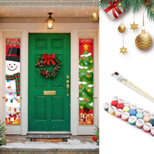Load image into Gallery viewer, Paint by Numbers Front Door Hanging Banners - Sparkling Tree Figured'Art