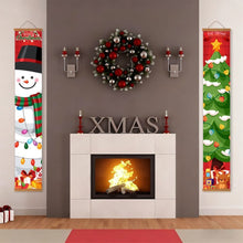 Load image into Gallery viewer, Paint by Numbers Front Door Hanging Banners - Sparkling Tree