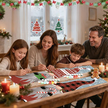 Load image into Gallery viewer, Paint by Numbers Front Door Hanging Banners - Cozy Gnomes