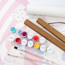 Load image into Gallery viewer, Paint by Numbers Front Door Hanging Banners - Warm Wishes