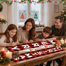 Load image into Gallery viewer, Paint by Numbers Front Door Hanging Banners - Warm Wishes
