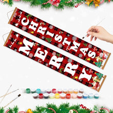 Load image into Gallery viewer, Paint by Numbers Front Door Hanging Banners - Cozy Home