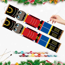 Load image into Gallery viewer, Paint by Numbers Front Door Hanging Banners - Nutcracker Charm