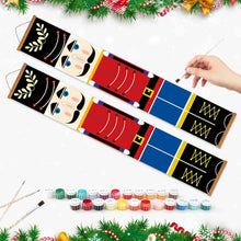Load image into Gallery viewer, Paint by Numbers Front Door Hanging Banners - Classic Nutcracker