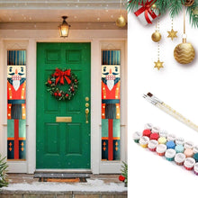 Load image into Gallery viewer, Paint by Numbers Front Door Hanging Banners - Nutcracker Parade Figured'Art