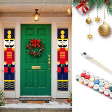 Load image into Gallery viewer, Paint by Numbers Front Door Hanging Banners - The Nutcracker Season Figured'Art