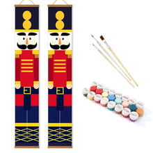 Load image into Gallery viewer, Paint by Numbers Front Door Hanging Banners - The Nutcracker Season