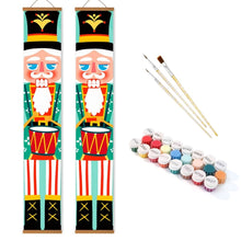 Load image into Gallery viewer, Paint by Numbers Front Door Hanging Banners - The Toy Soldier
