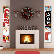 Load image into Gallery viewer, Paint by Numbers Front Door Hanging Banners - HO HO HO