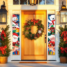 Load image into Gallery viewer, Paint by Numbers Front Door Hanging Banners - Frosty Smile