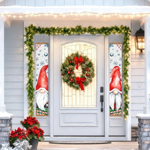 Load image into Gallery viewer, Paint by Numbers Front Door Hanging Banners - Snowy Gnomes