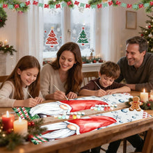 Load image into Gallery viewer, Paint by Numbers Front Door Hanging Banners - Snowy Gnomes