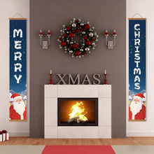 Load image into Gallery viewer, Paint by Numbers Front Door Hanging Banners - Santa Cheer