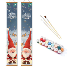 Load image into Gallery viewer, Paint by Numbers Front Door Hanging Banners - Merry Gnomes