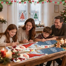 Load image into Gallery viewer, Paint by Numbers Front Door Hanging Banners - Merry Gnomes