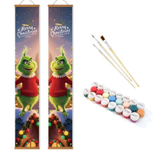 Load image into Gallery viewer, Paint by Numbers Front Door Hanging Banners - Magical Night