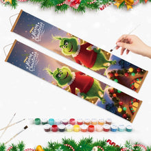 Load image into Gallery viewer, Paint by Numbers Front Door Hanging Banners - Magical Night