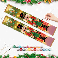 Load image into Gallery viewer, Paint by Numbers Front Door Hanging Banners - Twinkling Lights