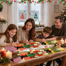 Load image into Gallery viewer, Paint by Numbers Front Door Hanging Banners - Twinkling Lights