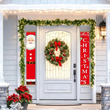 Load image into Gallery viewer, Paint by Numbers Front Door Hanging Banners - Classic Santa