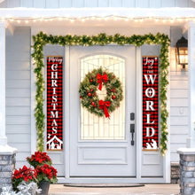 Load image into Gallery viewer, Paint by Numbers Front Door Hanging Banners - Christmas World