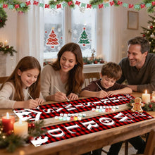 Load image into Gallery viewer, Paint by Numbers Front Door Hanging Banners - Christmas World