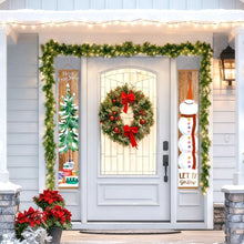 Load image into Gallery viewer, Paint by Numbers Front Door Hanging Banners - Vintage Christmas