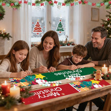 Load image into Gallery viewer, Paint by Numbers Front Door Hanging Banners - Holiday Treats