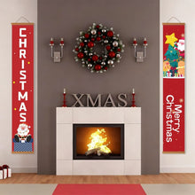 Load image into Gallery viewer, Paint by Numbers Front Door Hanging Banners - Christmas Tree