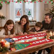Load image into Gallery viewer, Paint by Numbers Front Door Hanging Banners - Christmas Tree