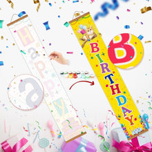 Load image into Gallery viewer, Paint by Numbers Front Door Hanging Banners - Happy Flags