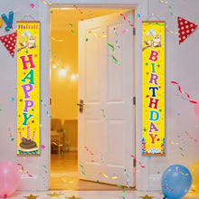 Load image into Gallery viewer, Paint by Numbers Front Door Hanging Banners - Happy Flags