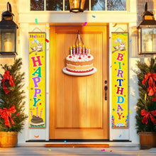 Load image into Gallery viewer, Paint by Numbers Front Door Hanging Banners - Happy Flags