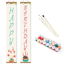 Load image into Gallery viewer, Paint by Numbers Front Door Hanging Banners - Fun Streamers