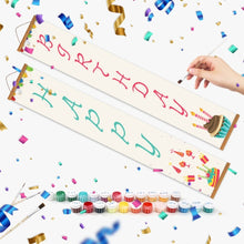 Load image into Gallery viewer, Paint by Numbers Front Door Hanging Banners - Fun Streamers
