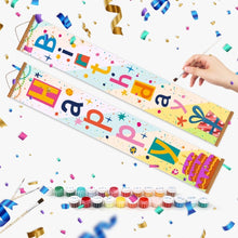 Load image into Gallery viewer, Paint by Numbers Front Door Hanging Banners - Festive Flags