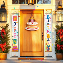 Load image into Gallery viewer, Paint by Numbers Front Door Hanging Banners - Festive Flags