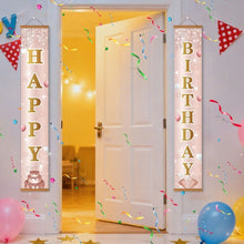 Load image into Gallery viewer, Paint by Numbers Front Door Hanging Banners - Confetti Festoon