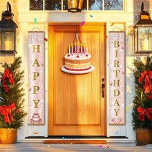 Load image into Gallery viewer, Paint by Numbers Front Door Hanging Banners - Confetti Festoon