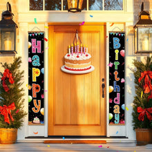 Load image into Gallery viewer, Paint by Numbers Front Door Hanging Banners - Joyful Festoon