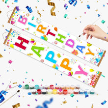 Load image into Gallery viewer, Paint by Numbers Front Door Hanging Banners - Festive Streamers