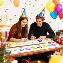 Load image into Gallery viewer, Paint by Numbers Front Door Hanging Banners - Festive Streamers